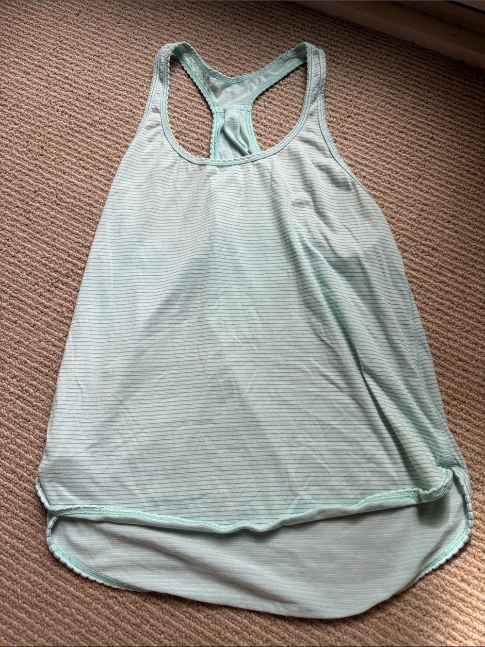 Lululemon light blue tank